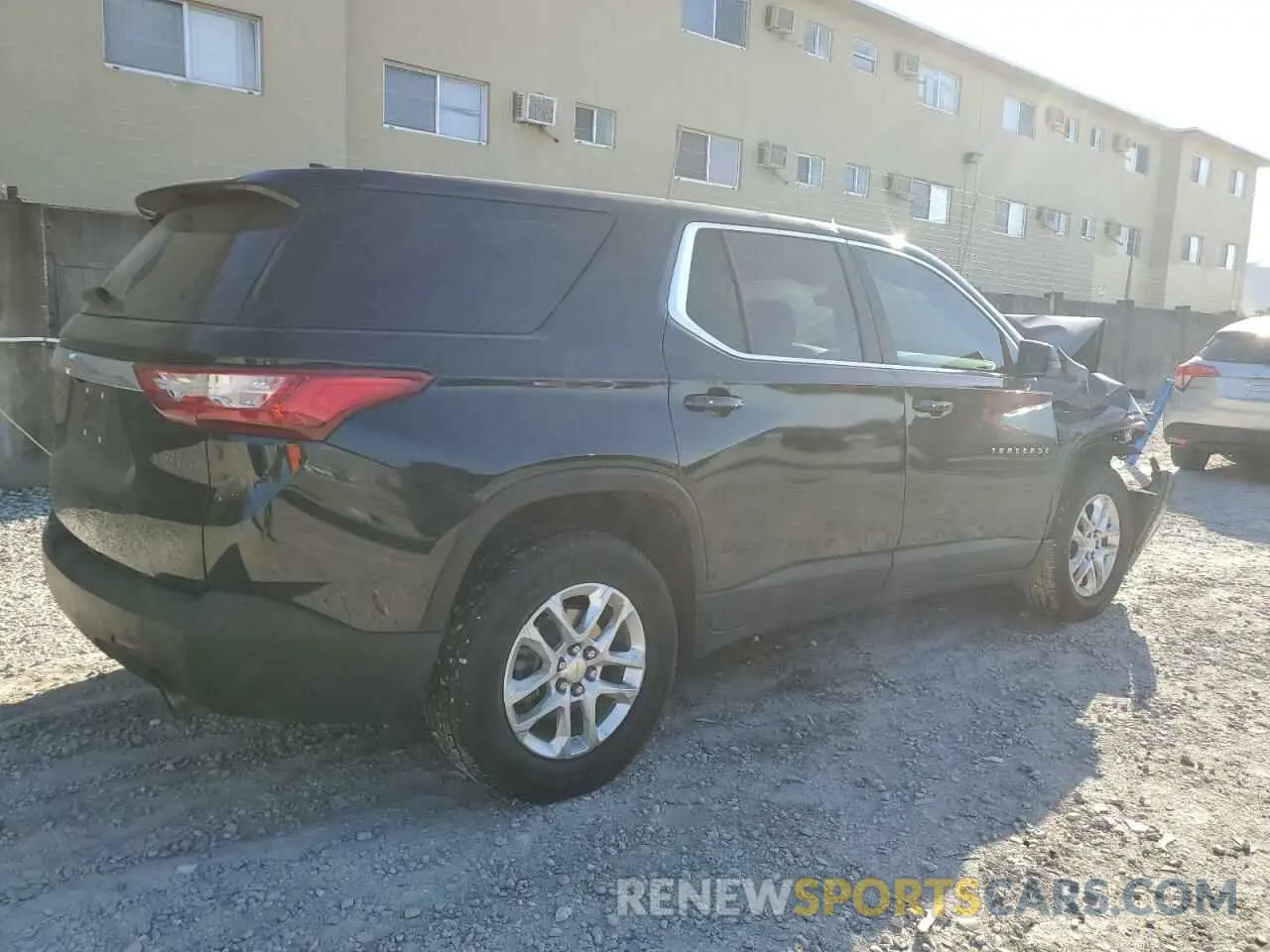 3 Photograph of a damaged car 1GNERFKW6MJ267537 CHEVROLET TRAVERSE 2021