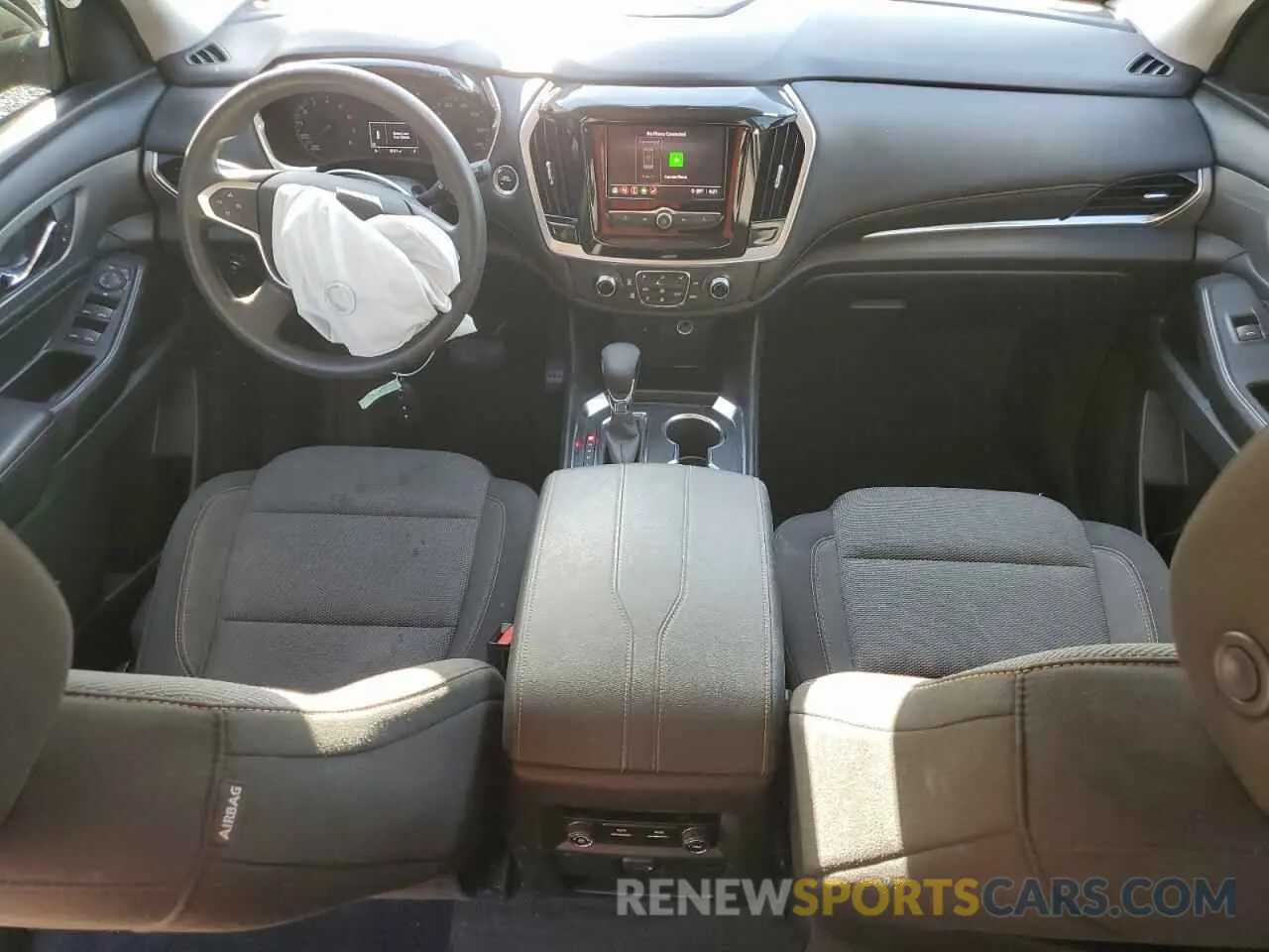 8 Photograph of a damaged car 1GNERFKW6MJ267537 CHEVROLET TRAVERSE 2021