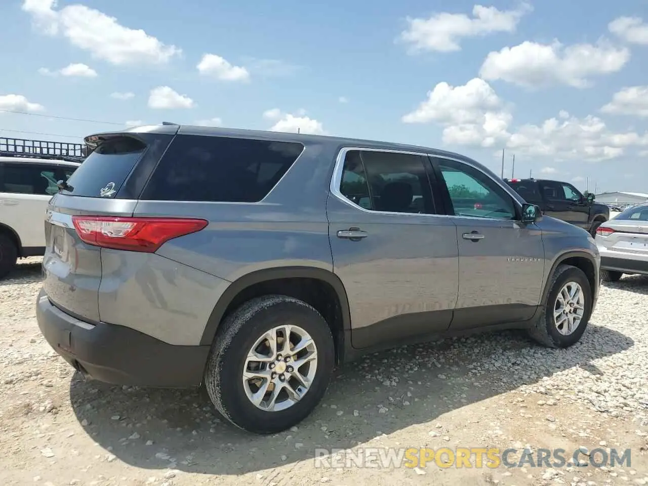 3 Photograph of a damaged car 1GNERFKW7MJ160531 CHEVROLET TRAVERSE 2021
