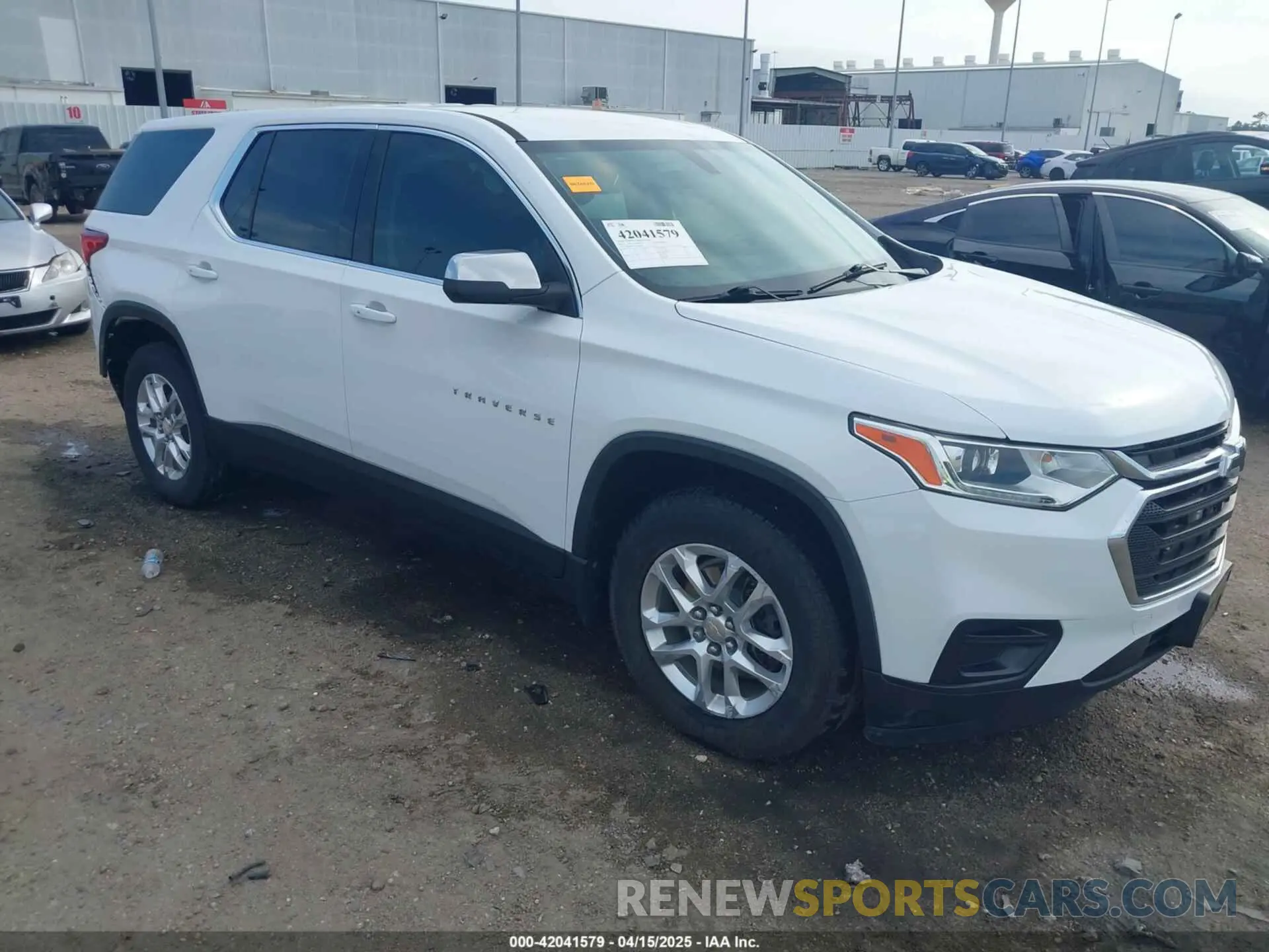1 Photograph of a damaged car 1GNERFKW7MJ169763 CHEVROLET TRAVERSE 2021