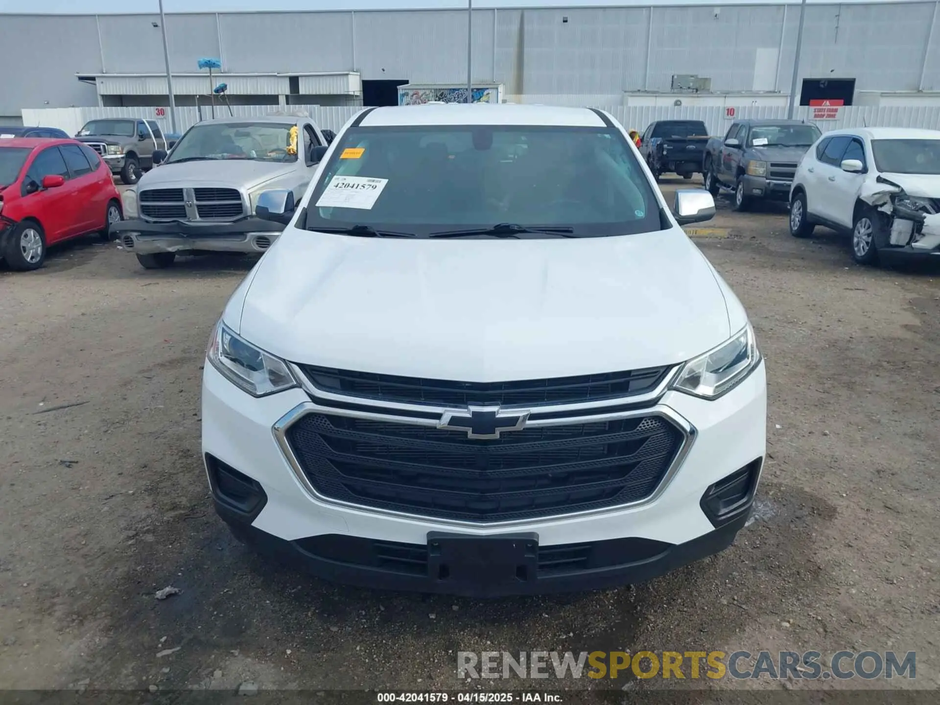 12 Photograph of a damaged car 1GNERFKW7MJ169763 CHEVROLET TRAVERSE 2021