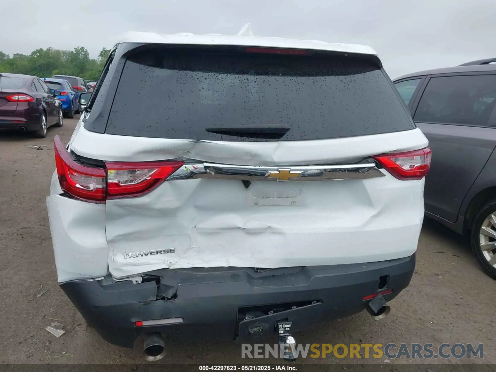 16 Photograph of a damaged car 1GNERFKW8MJ139381 CHEVROLET TRAVERSE 2021