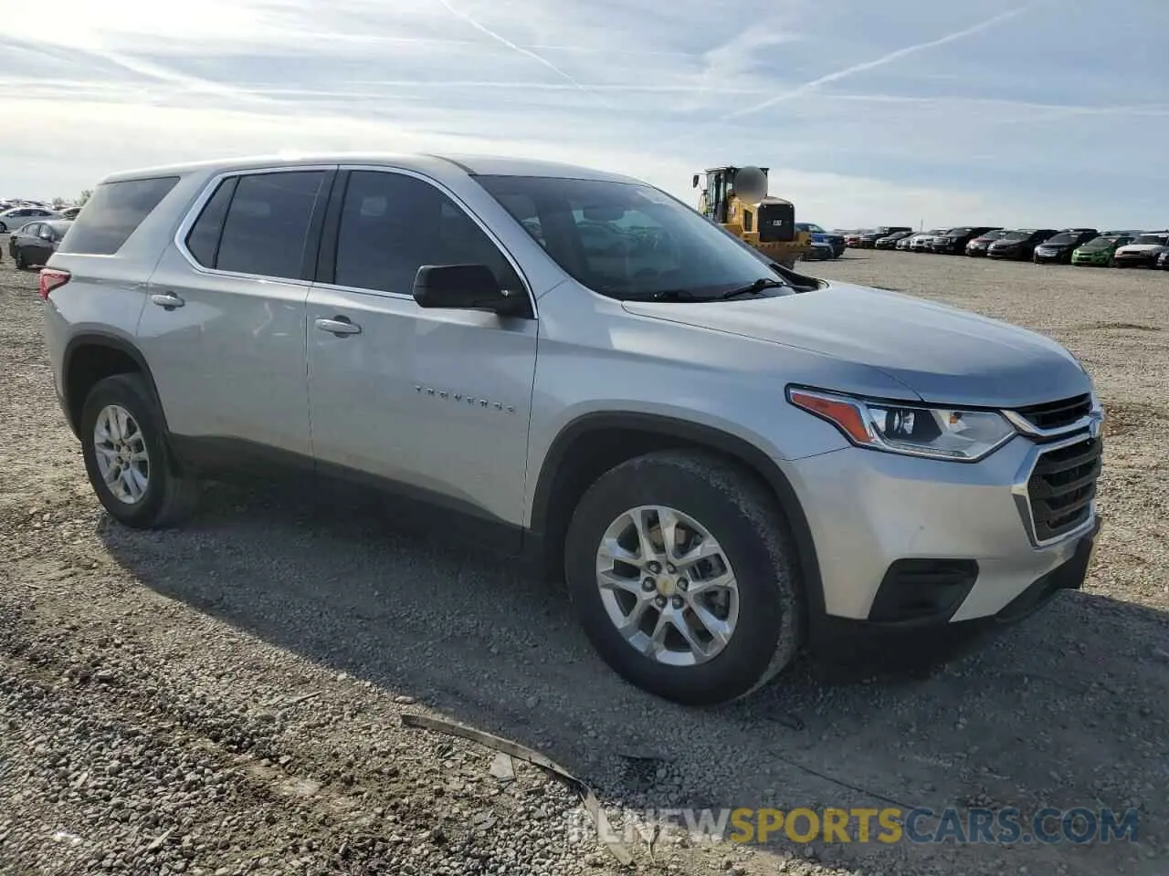 4 Photograph of a damaged car 1GNERFKW9MJ226920 CHEVROLET TRAVERSE 2021