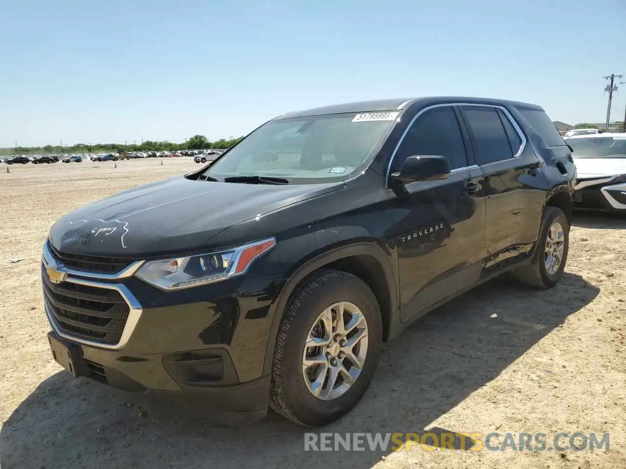 1 Photograph of a damaged car 1GNERFKWXMJ108908 CHEVROLET TRAVERSE 2021