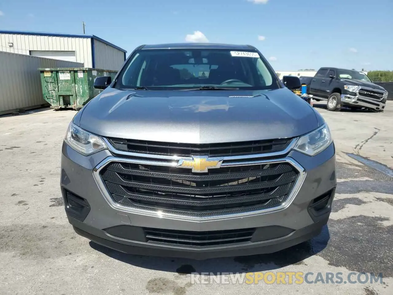 5 Photograph of a damaged car 1GNERFKWXMJ111923 CHEVROLET TRAVERSE 2021