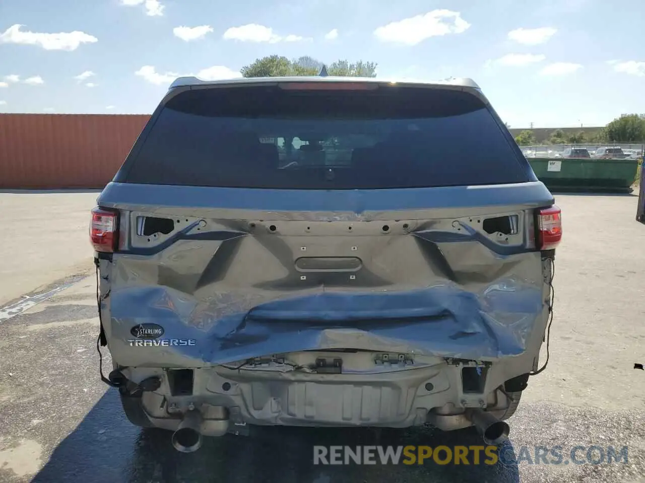 6 Photograph of a damaged car 1GNERFKWXMJ111923 CHEVROLET TRAVERSE 2021