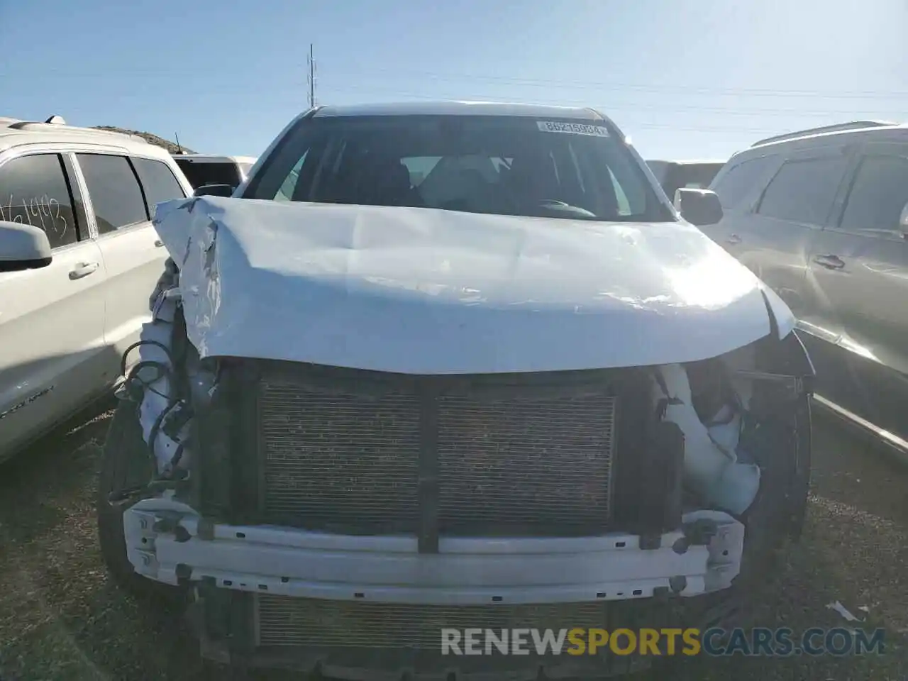 5 Photograph of a damaged car 1GNERFKWXMJ148566 CHEVROLET TRAVERSE 2021