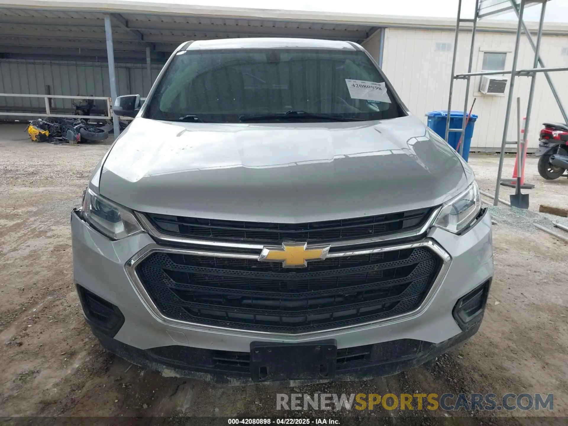 12 Photograph of a damaged car 1GNERFKWXMJ232175 CHEVROLET TRAVERSE 2021