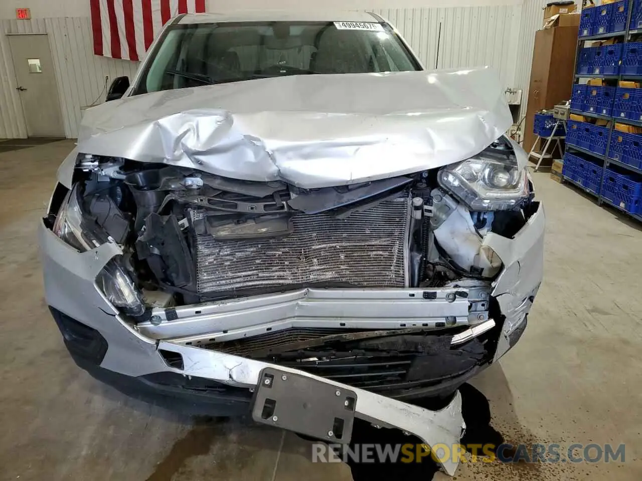 5 Photograph of a damaged car 1GNERFKWXMJ263118 CHEVROLET TRAVERSE 2021