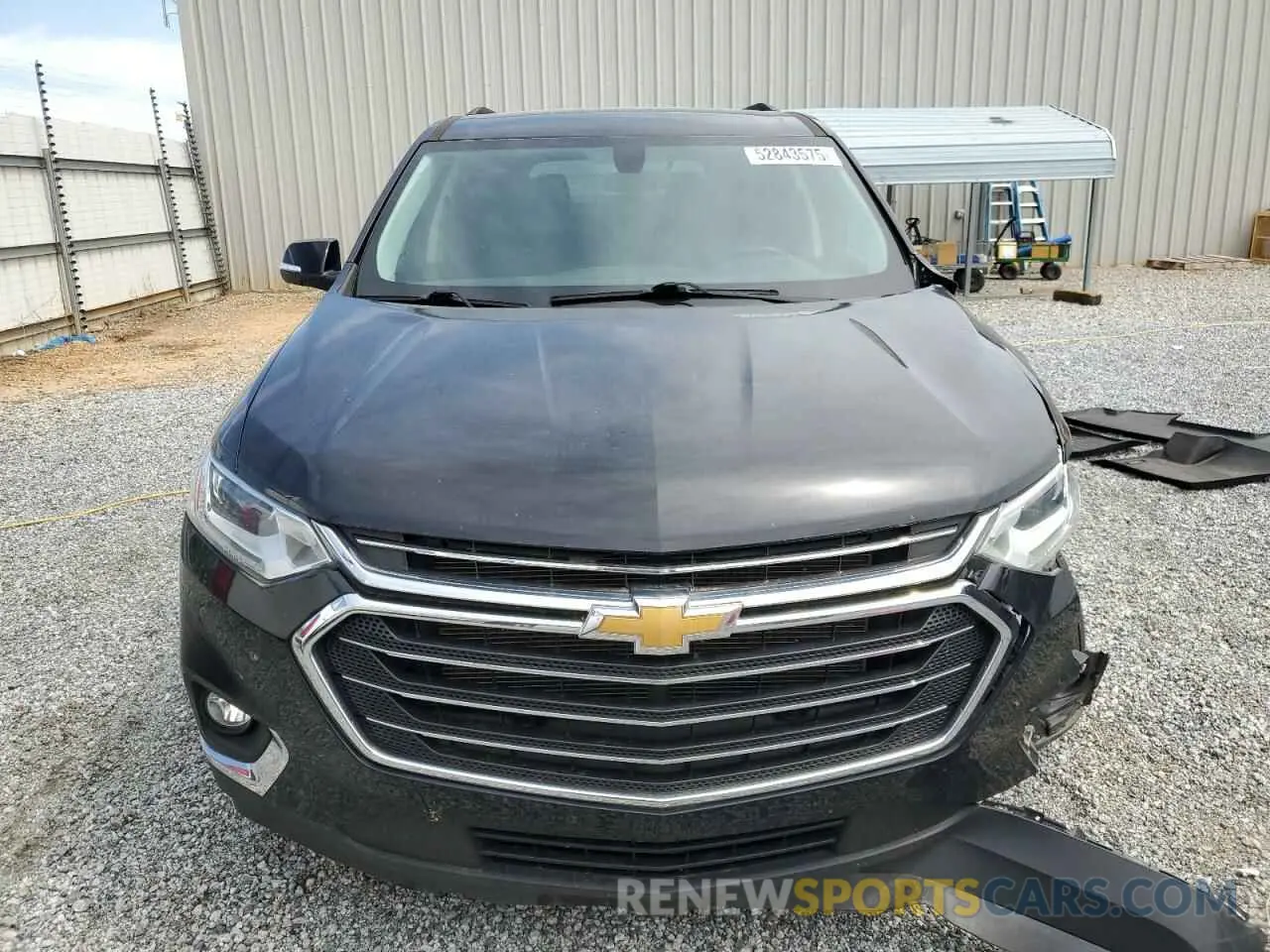 5 Photograph of a damaged car 1GNERGKW1MJ127191 CHEVROLET TRAVERSE 2021