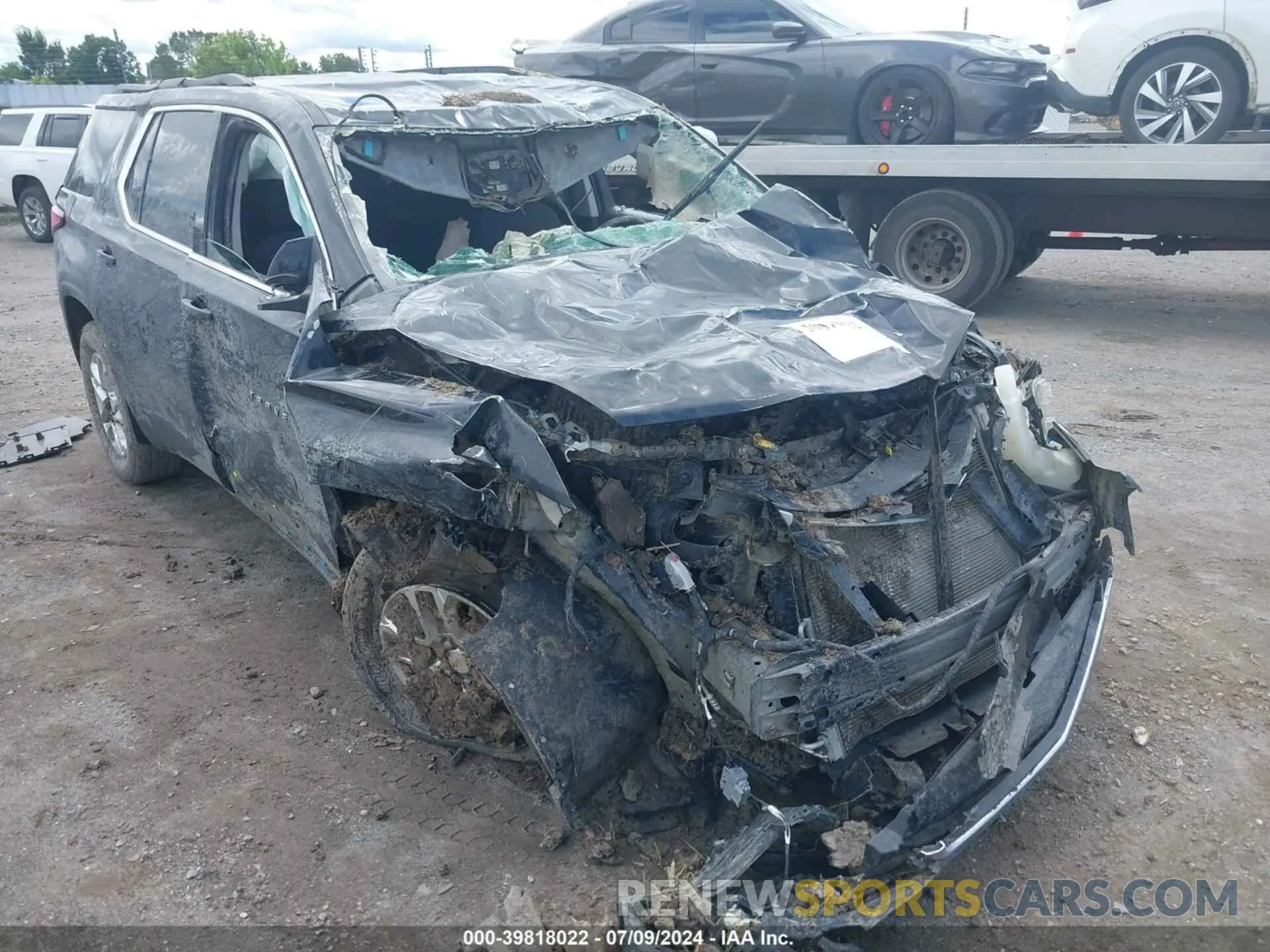 6 Photograph of a damaged car 1GNERGKW1MJ129779 CHEVROLET TRAVERSE 2021
