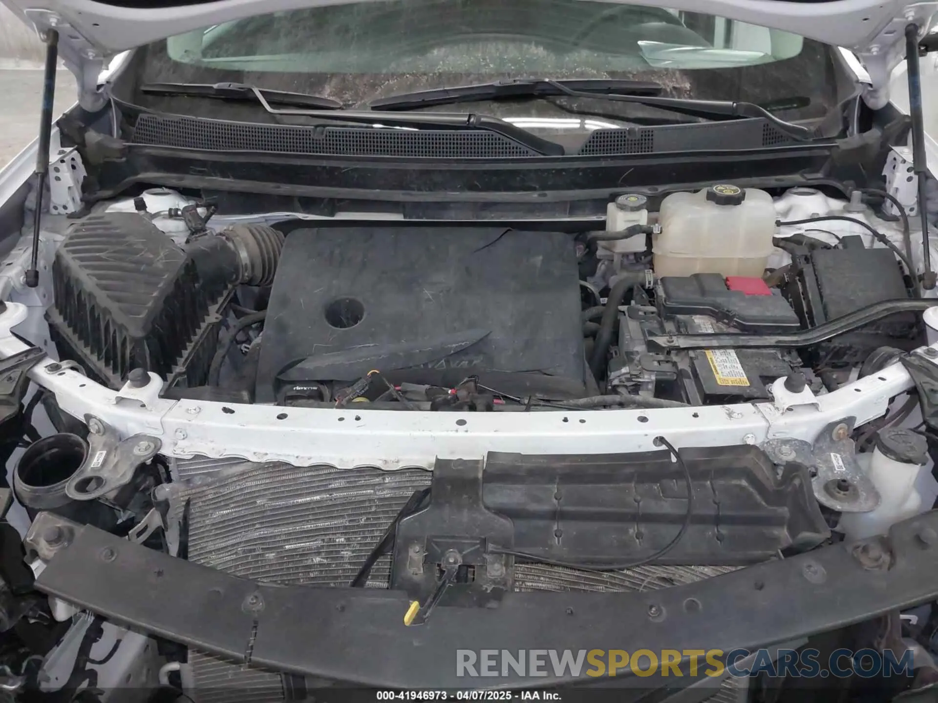 10 Photograph of a damaged car 1GNERGKW1MJ206196 CHEVROLET TRAVERSE 2021