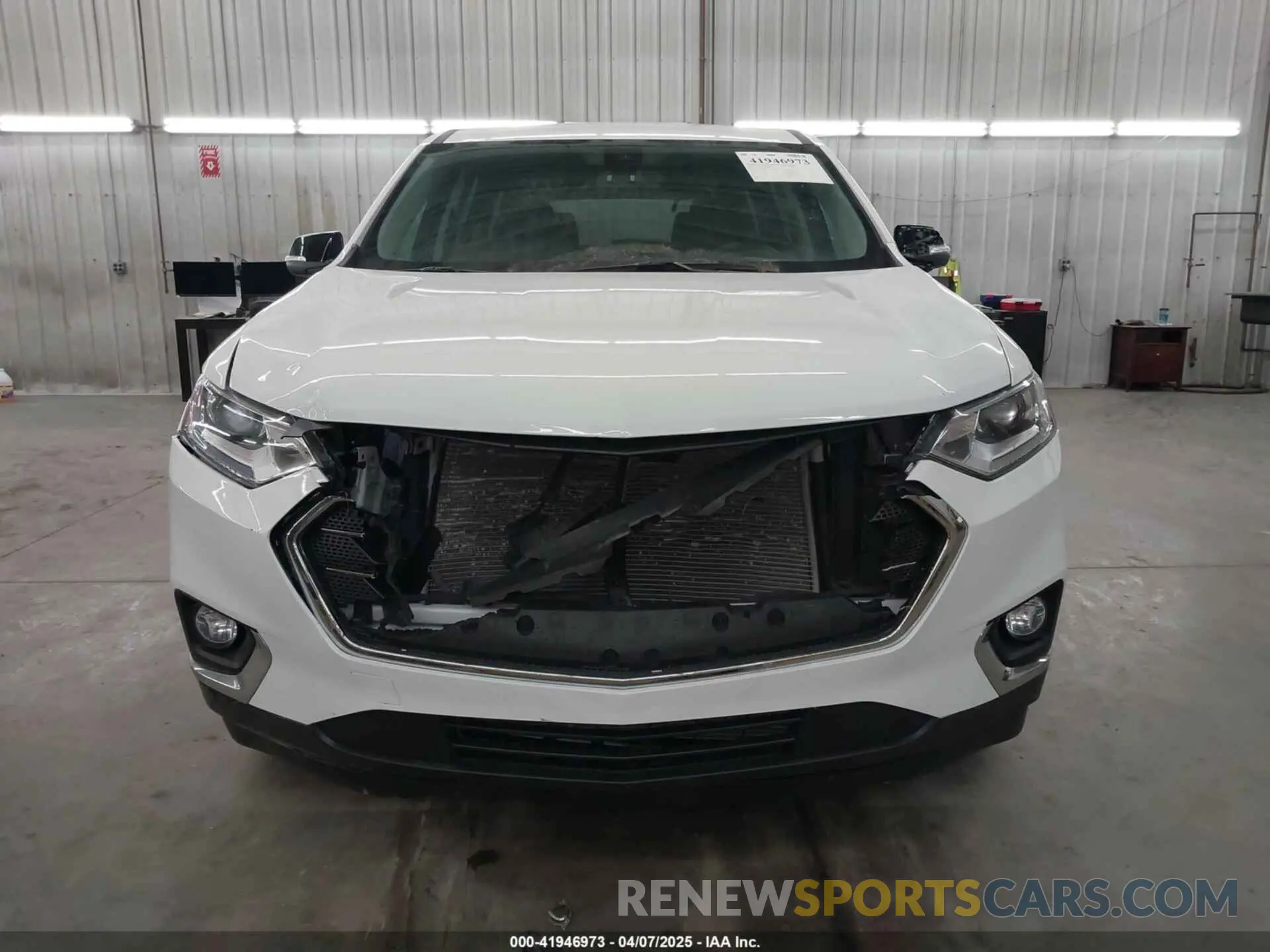 12 Photograph of a damaged car 1GNERGKW1MJ206196 CHEVROLET TRAVERSE 2021