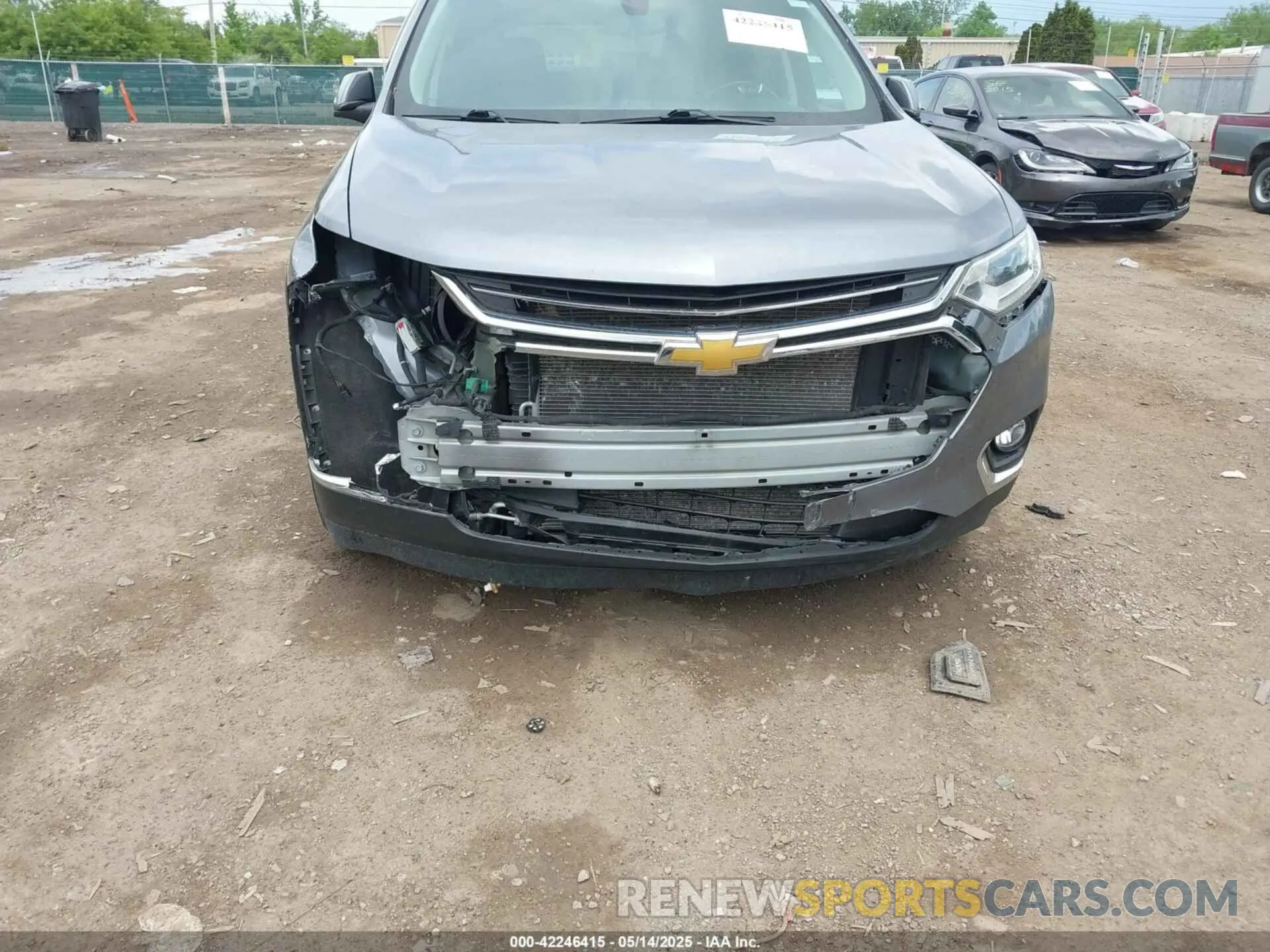 6 Photograph of a damaged car 1GNERGKW1MJ256399 CHEVROLET TRAVERSE 2021
