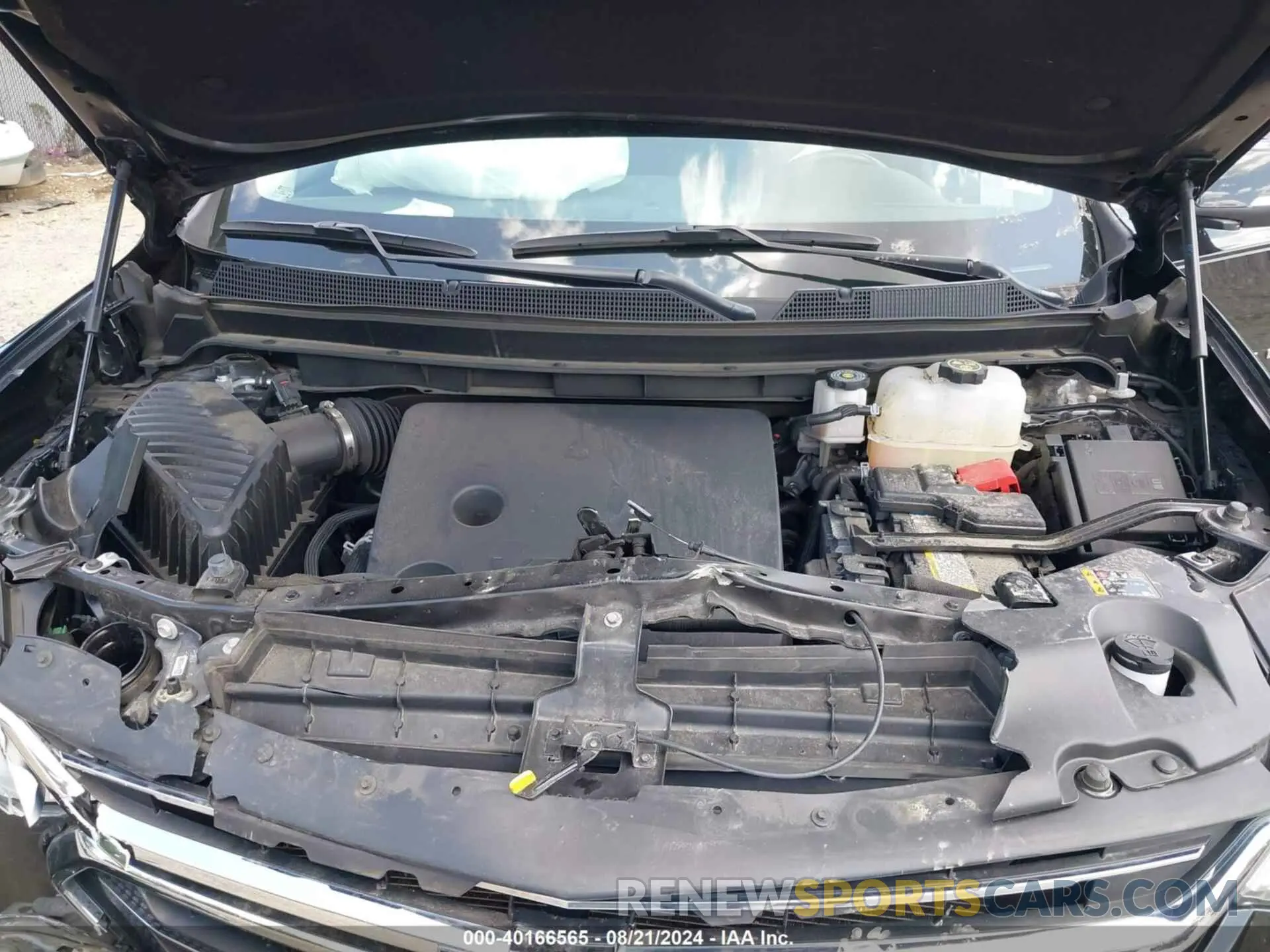 10 Photograph of a damaged car 1GNERGKW1MJ270576 CHEVROLET TRAVERSE 2021