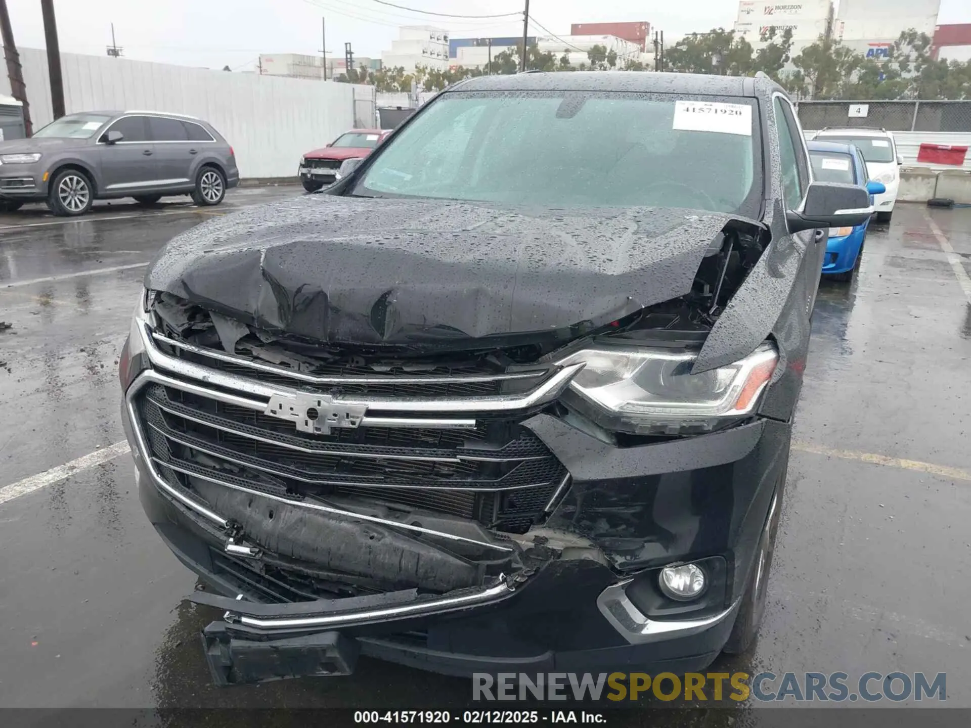 6 Photograph of a damaged car 1GNERGKW2MJ121142 CHEVROLET TRAVERSE 2021