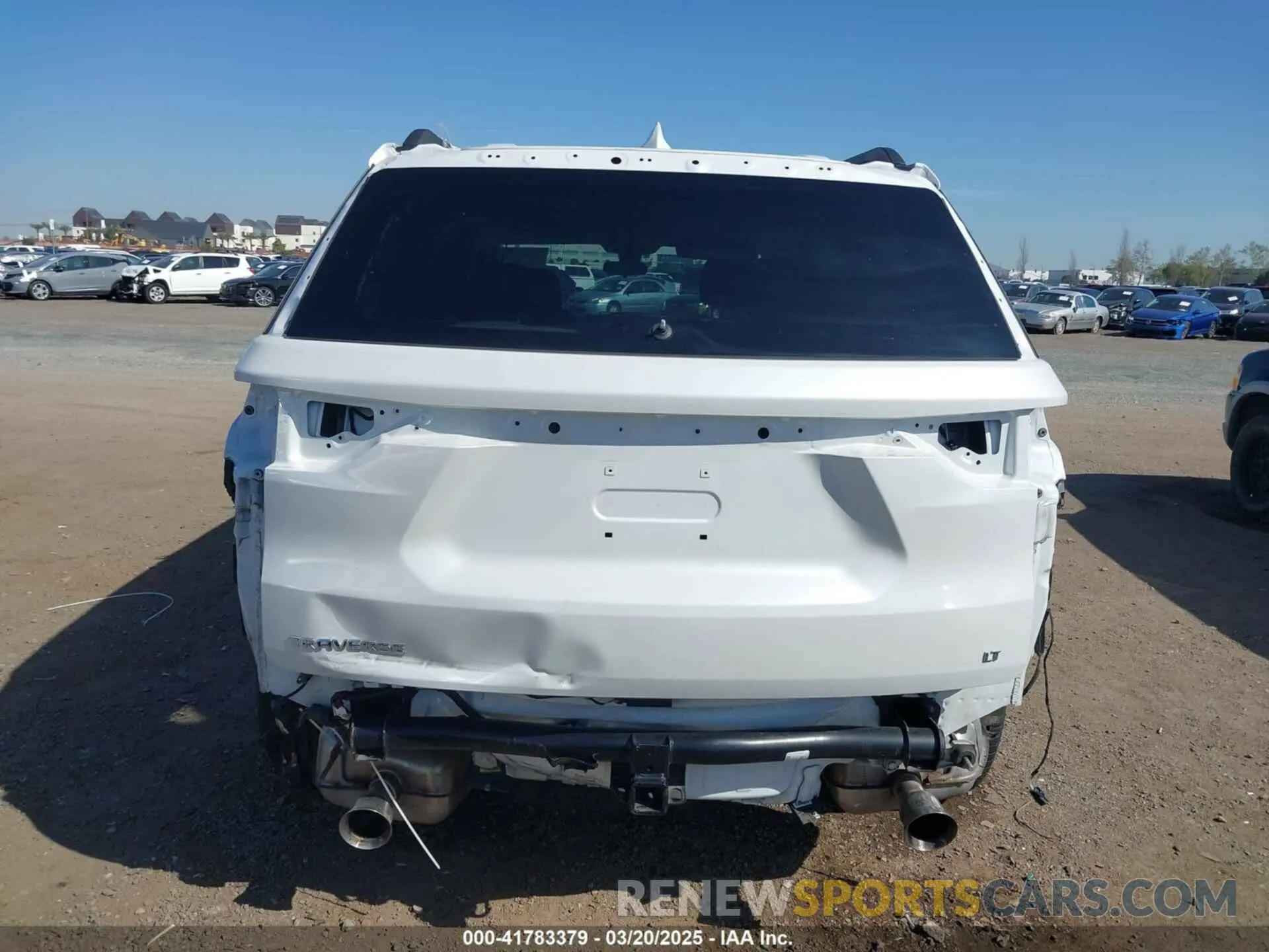 6 Photograph of a damaged car 1GNERGKW2MJ238882 CHEVROLET TRAVERSE 2021