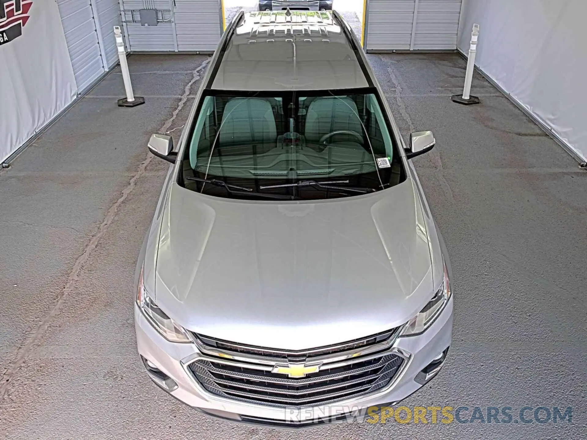 1 Photograph of a damaged car 1GNERGKW3MJ163142 CHEVROLET TRAVERSE 2021