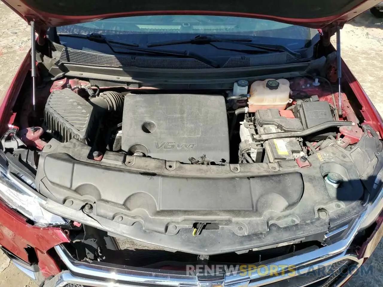 11 Photograph of a damaged car 1GNERGKW3MJ166784 CHEVROLET TRAVERSE 2021