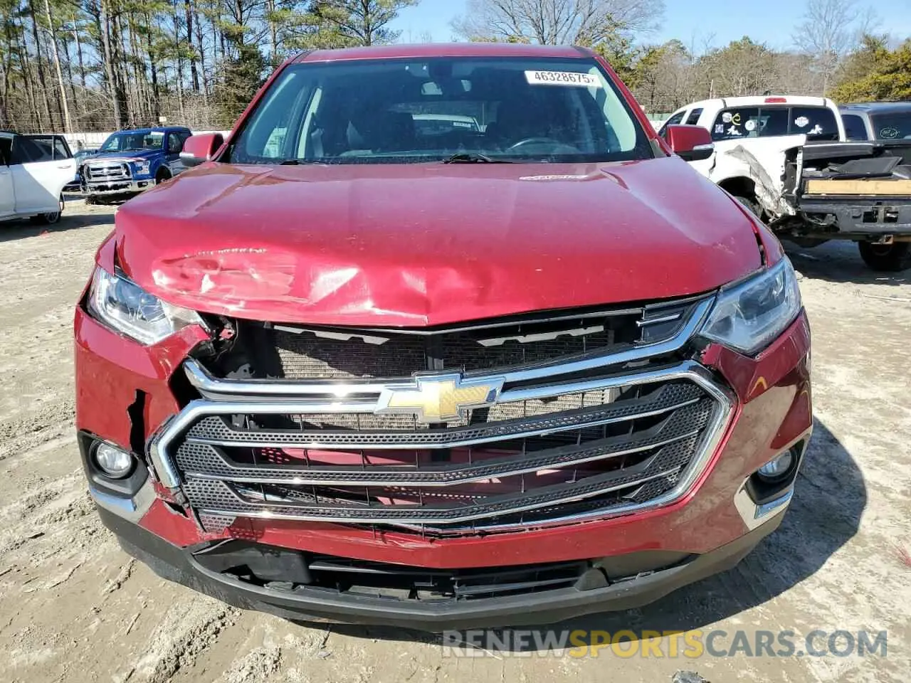 5 Photograph of a damaged car 1GNERGKW3MJ166784 CHEVROLET TRAVERSE 2021