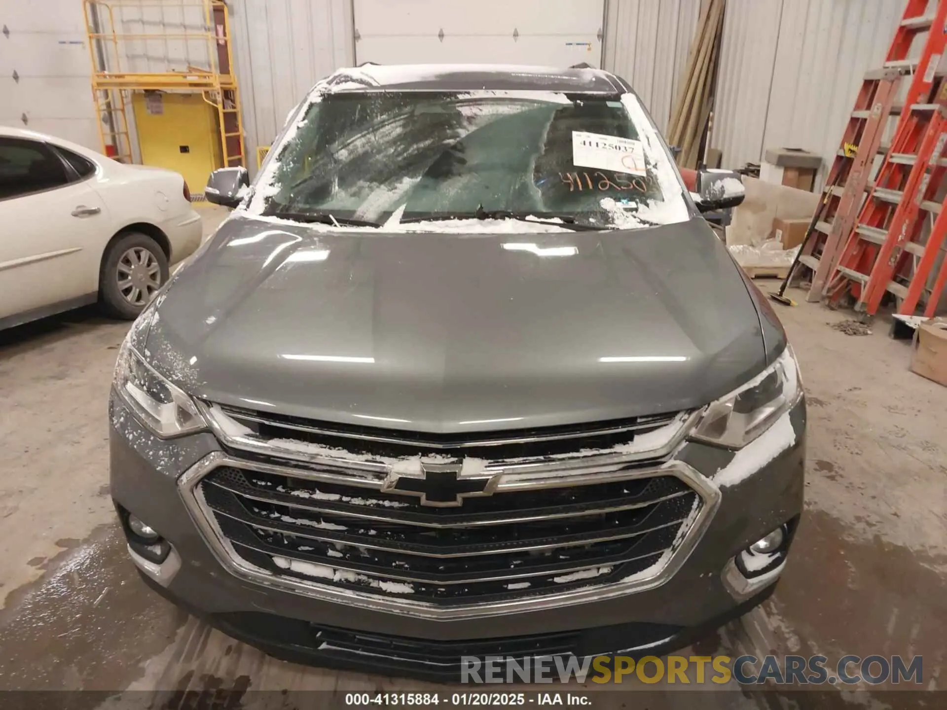 12 Photograph of a damaged car 1GNERGKW3MJ199347 CHEVROLET TRAVERSE 2021