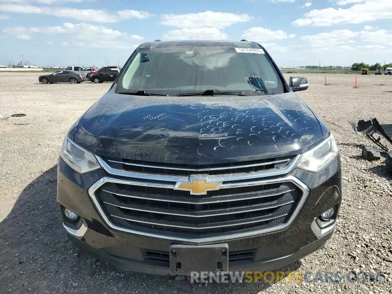 5 Photograph of a damaged car 1GNERGKW3MJ250345 CHEVROLET TRAVERSE 2021
