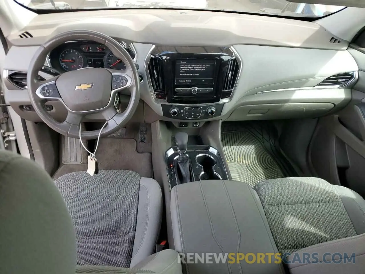 8 Photograph of a damaged car 1GNERGKW4MJ153669 CHEVROLET TRAVERSE 2021