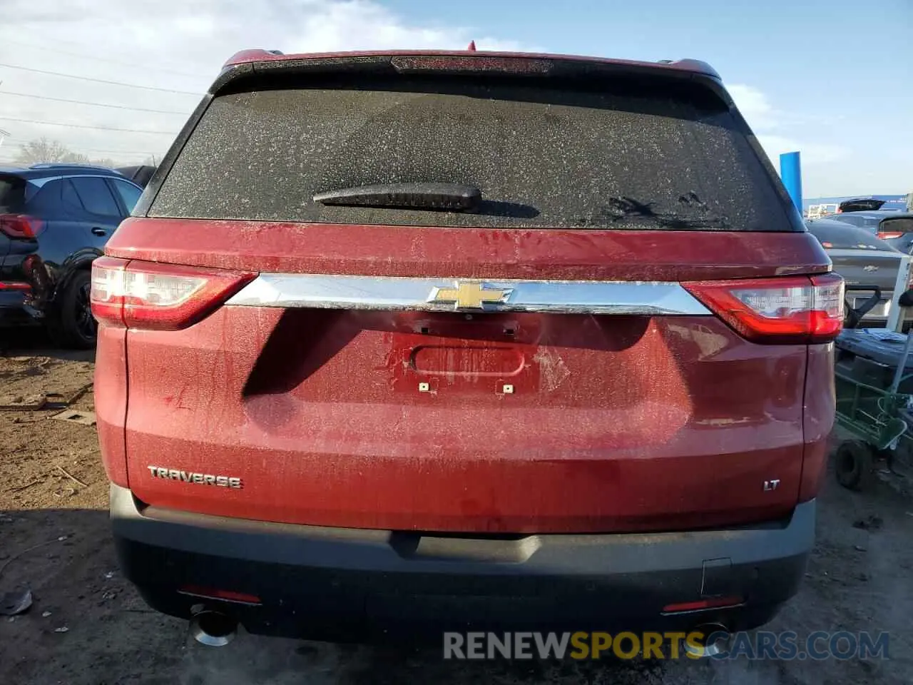 6 Photograph of a damaged car 1GNERGKW4MJ234543 CHEVROLET TRAVERSE 2021