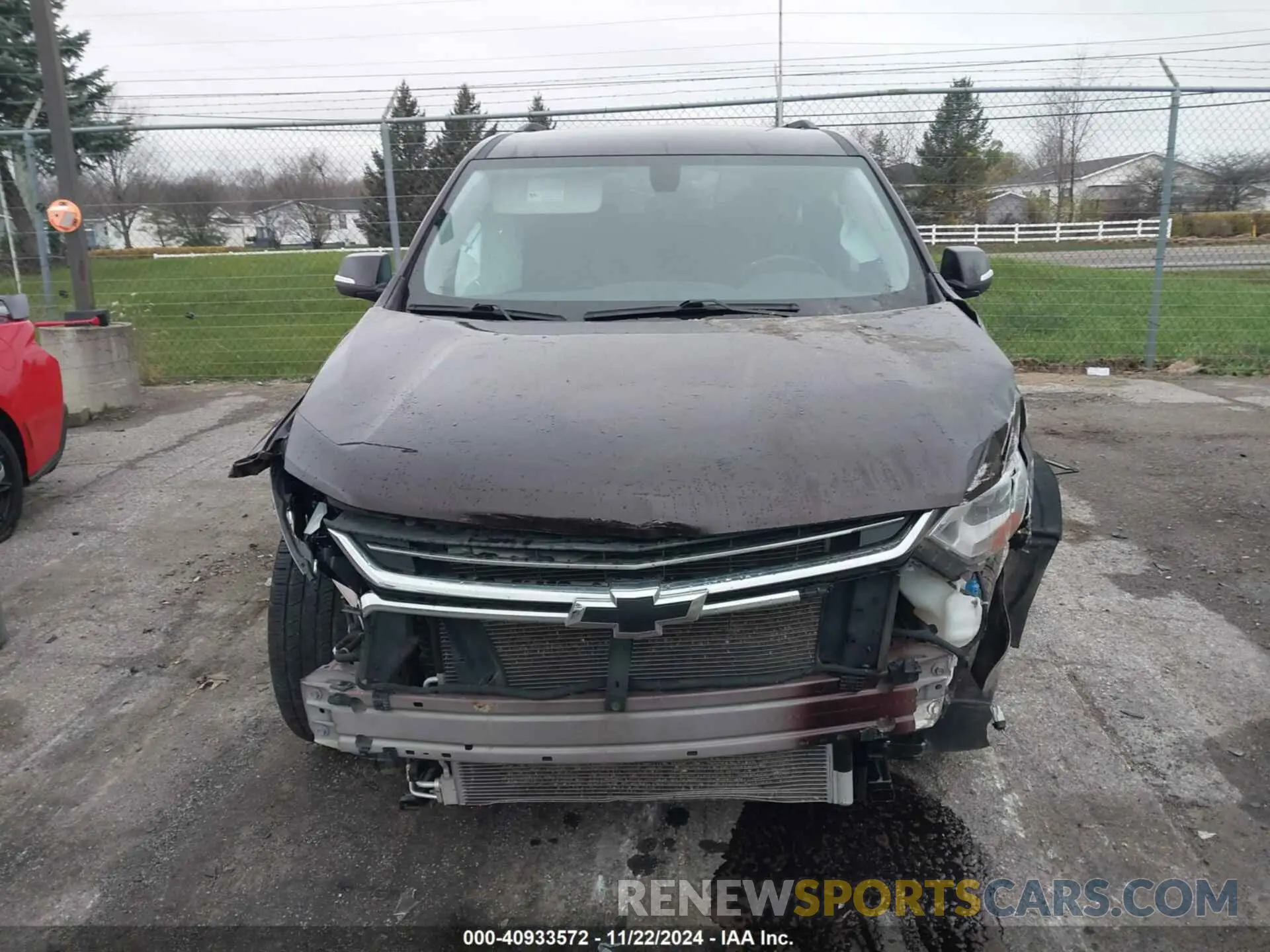 12 Photograph of a damaged car 1GNERGKW5MJ208016 CHEVROLET TRAVERSE 2021