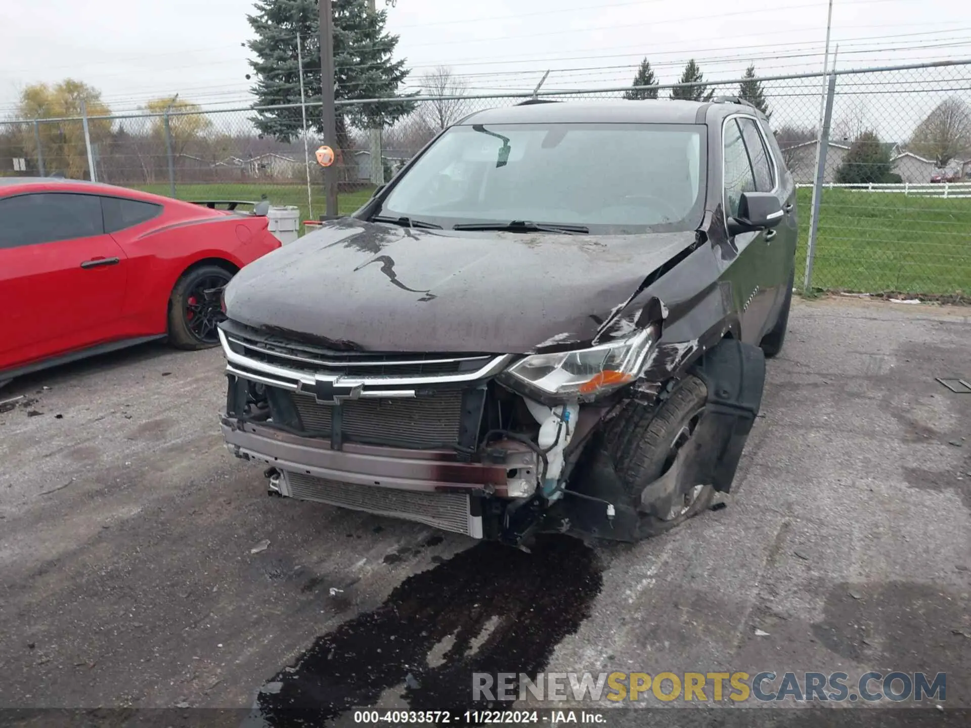 6 Photograph of a damaged car 1GNERGKW5MJ208016 CHEVROLET TRAVERSE 2021