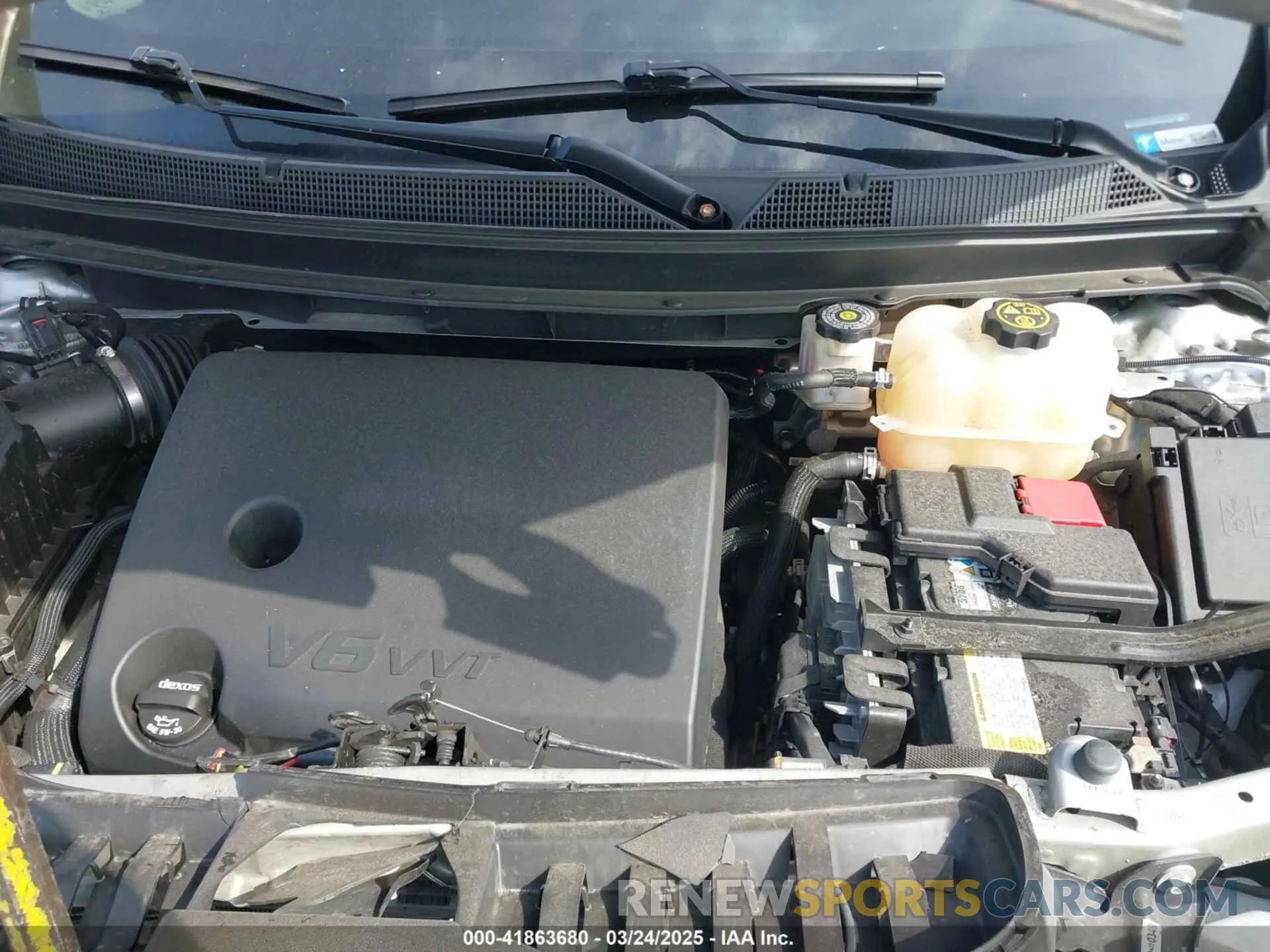 10 Photograph of a damaged car 1GNERGKW5MJ254932 CHEVROLET TRAVERSE 2021