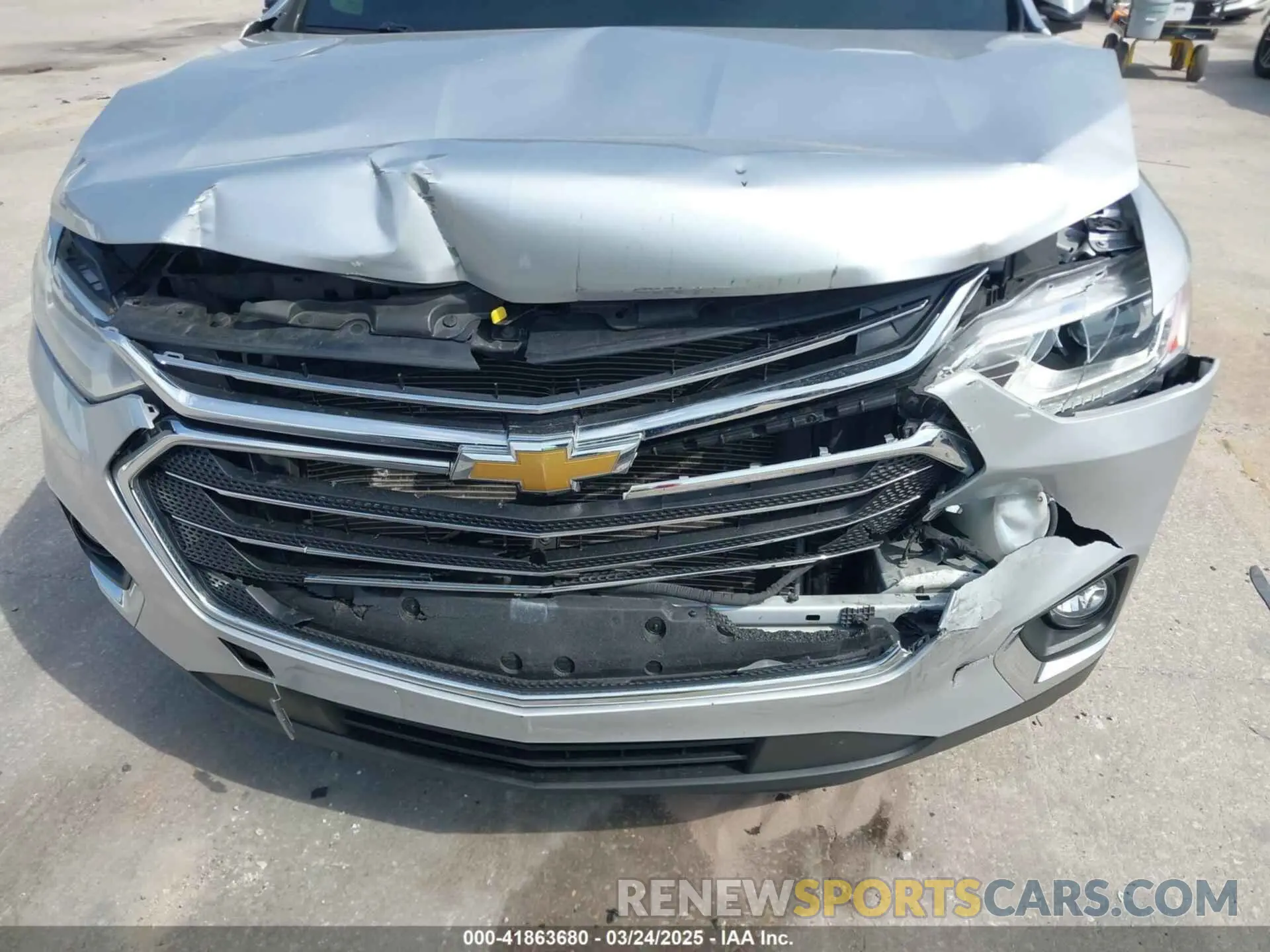 6 Photograph of a damaged car 1GNERGKW5MJ254932 CHEVROLET TRAVERSE 2021
