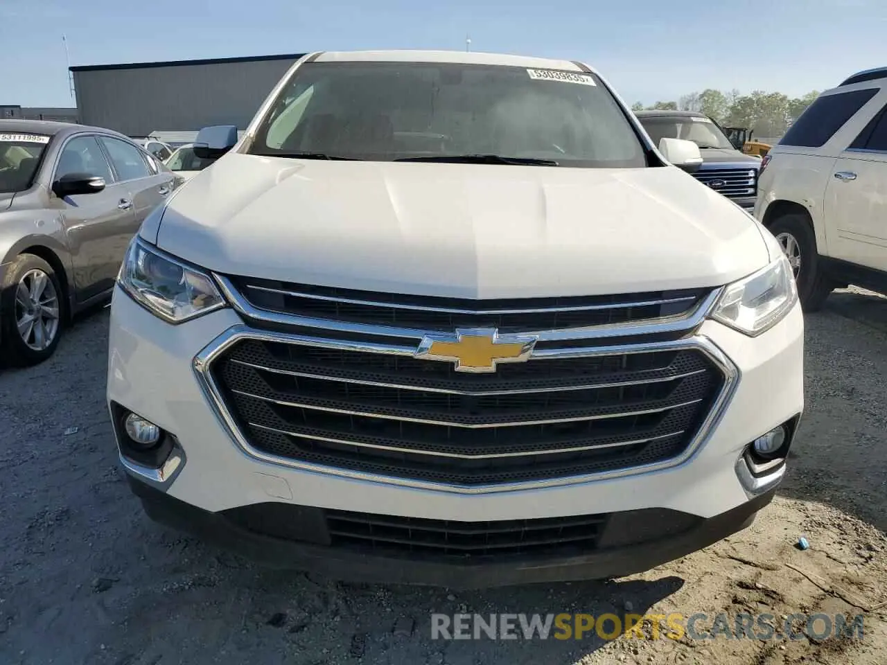 5 Photograph of a damaged car 1GNERGKW6MJ172384 CHEVROLET TRAVERSE 2021