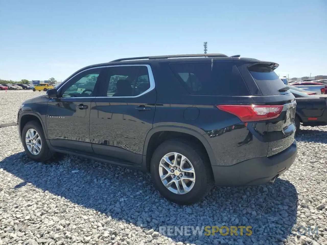2 Photograph of a damaged car 1GNERGKW6MJ212463 CHEVROLET TRAVERSE 2021