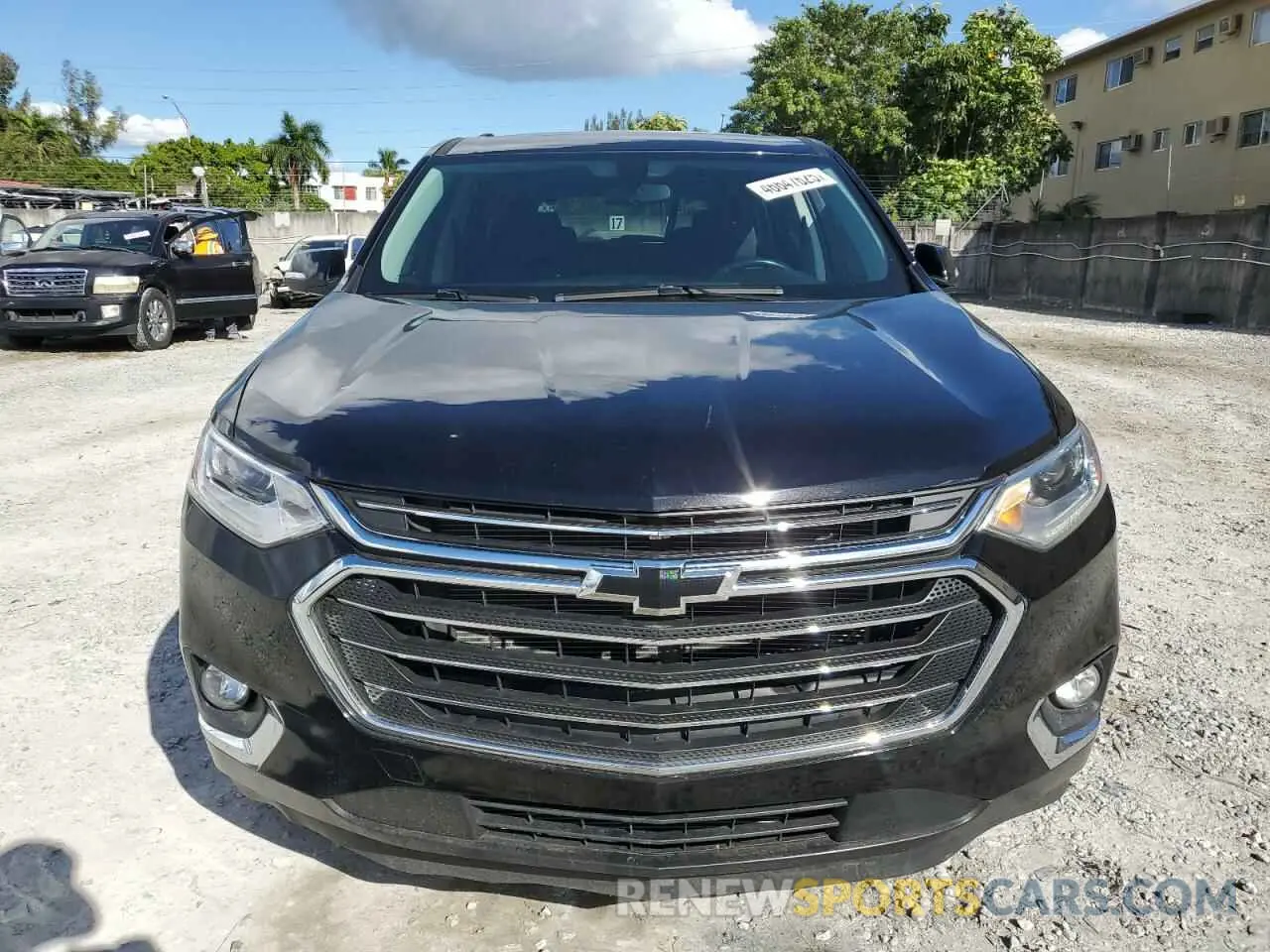 5 Photograph of a damaged car 1GNERGKW7MJ168621 CHEVROLET TRAVERSE 2021