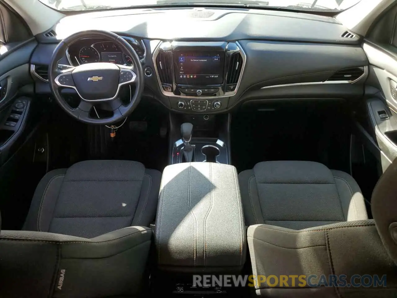 8 Photograph of a damaged car 1GNERGKW7MJ168621 CHEVROLET TRAVERSE 2021