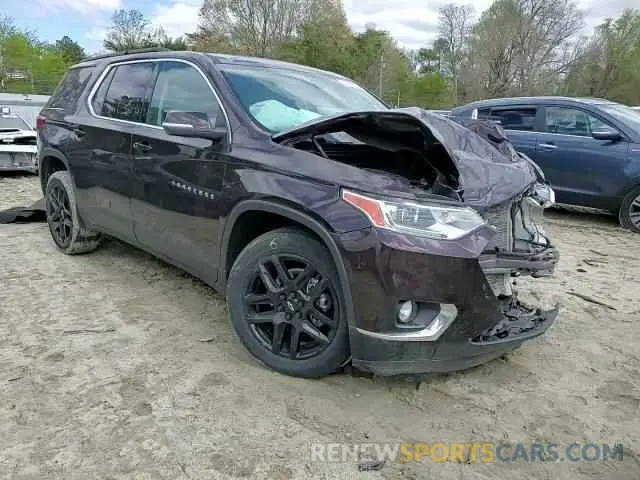 12 Photograph of a damaged car 1GNERGKW7MJ186231 CHEVROLET TRAVERSE 2021