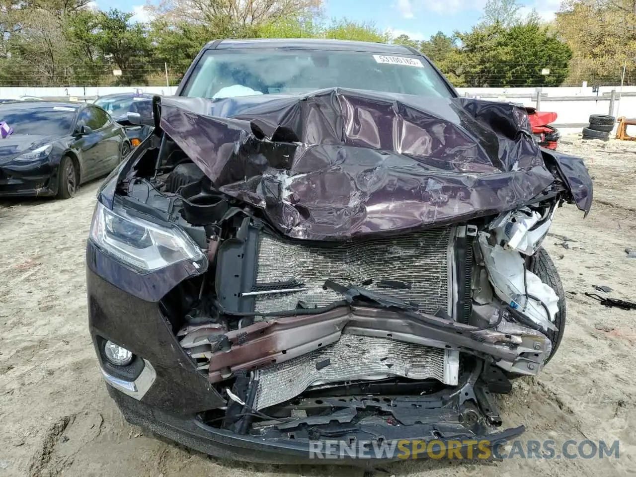 5 Photograph of a damaged car 1GNERGKW7MJ186231 CHEVROLET TRAVERSE 2021