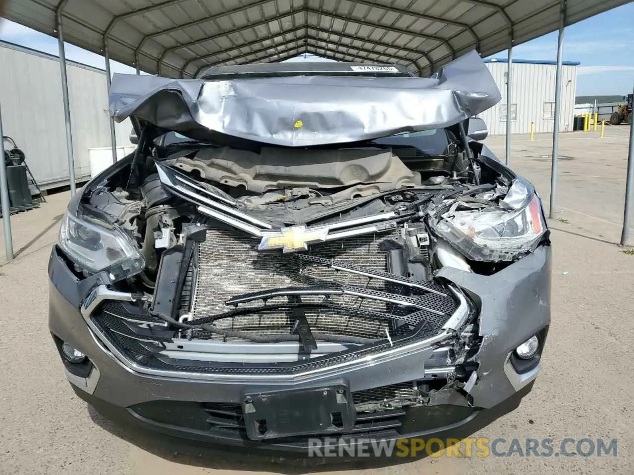 5 Photograph of a damaged car 1GNERGKW7MJ249943 CHEVROLET TRAVERSE 2021