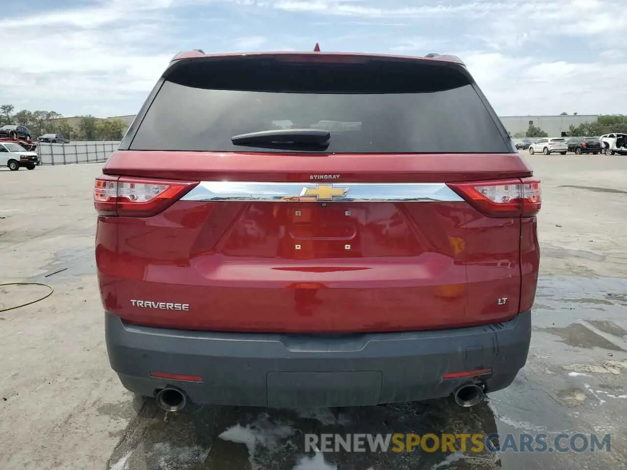 6 Photograph of a damaged car 1GNERGKW8MJ134851 CHEVROLET TRAVERSE 2021