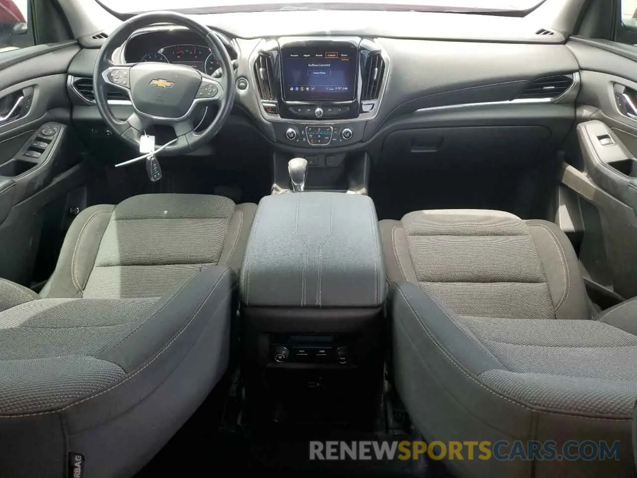 8 Photograph of a damaged car 1GNERGKW8MJ134851 CHEVROLET TRAVERSE 2021