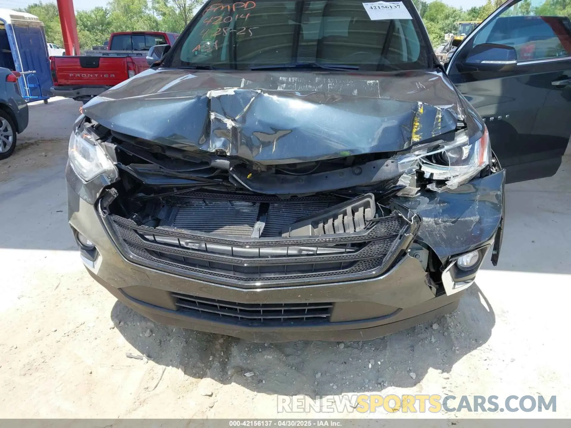 6 Photograph of a damaged car 1GNERGKW8MJ208513 CHEVROLET TRAVERSE 2021