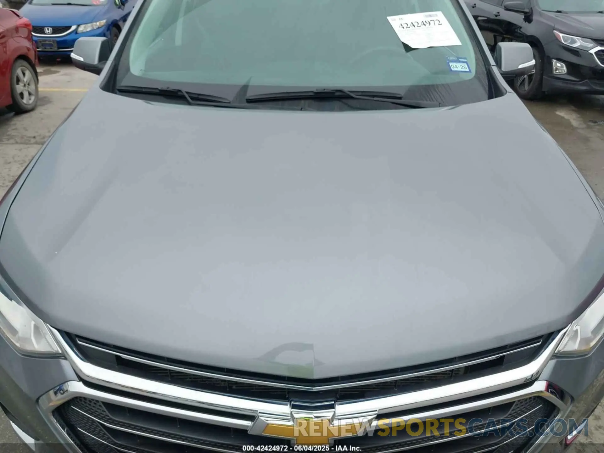 6 Photograph of a damaged car 1GNERGKW8MJ210147 CHEVROLET TRAVERSE 2021