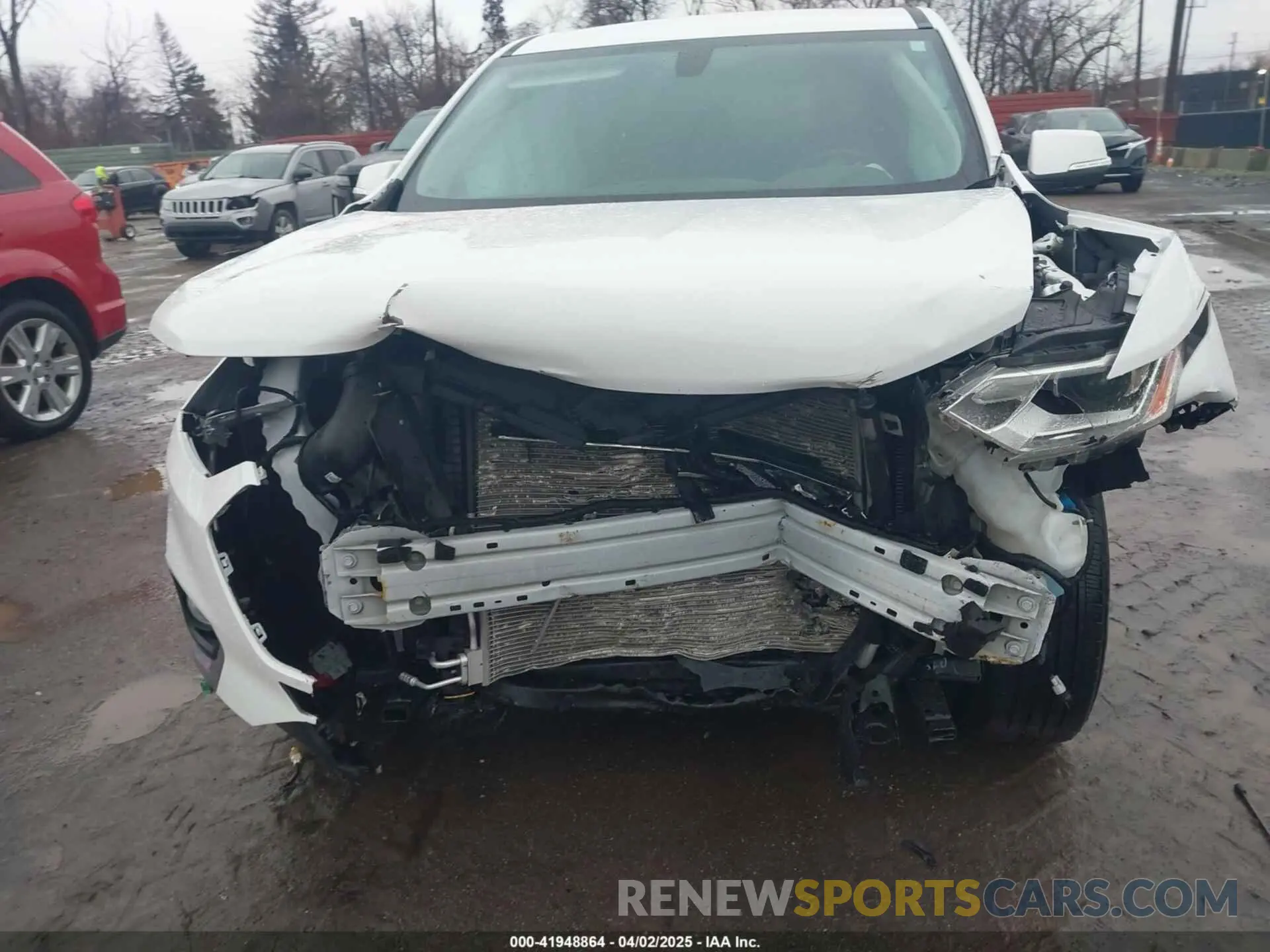 6 Photograph of a damaged car 1GNERGKW8MJ243343 CHEVROLET TRAVERSE 2021