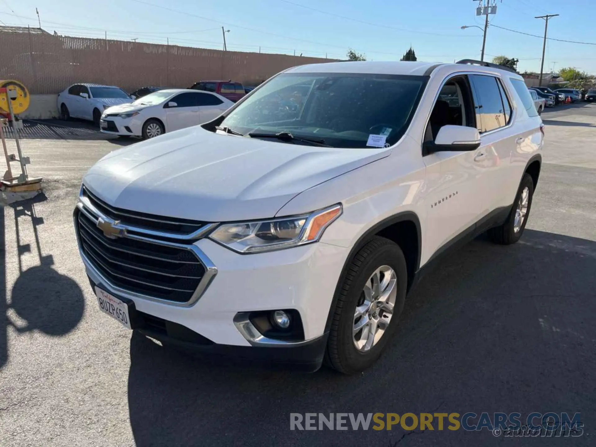5 Photograph of a damaged car 1GNERGKW9MJ158818 CHEVROLET TRAVERSE 2021