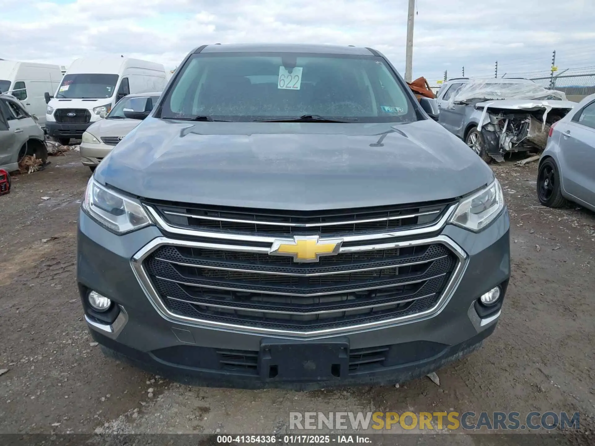12 Photograph of a damaged car 1GNERGKW9MJ204194 CHEVROLET TRAVERSE 2021