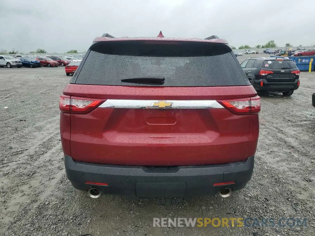 6 Photograph of a damaged car 1GNERGKW9MJ239883 CHEVROLET TRAVERSE 2021