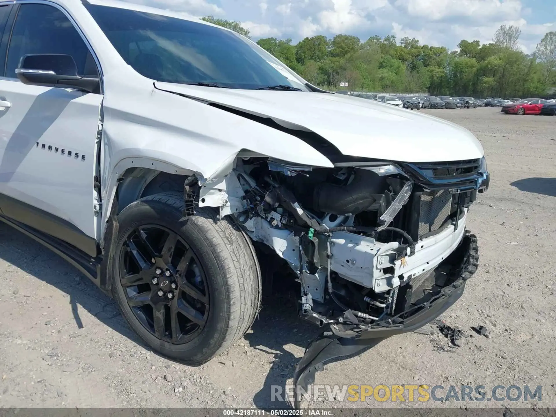 6 Photograph of a damaged car 1GNERGKW9MJ271894 CHEVROLET TRAVERSE 2021