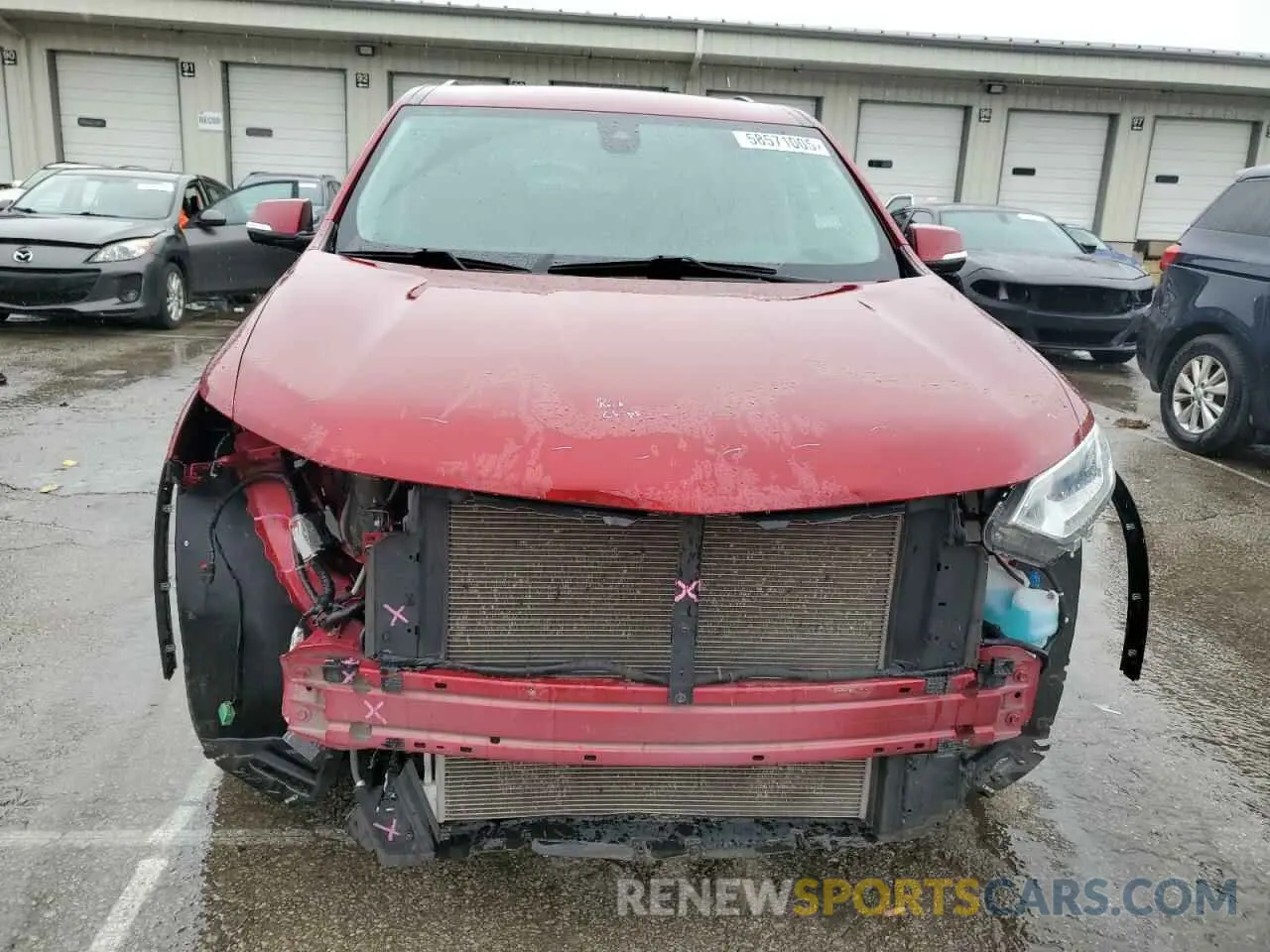 5 Photograph of a damaged car 1GNERHKW0MJ235033 CHEVROLET TRAVERSE 2021