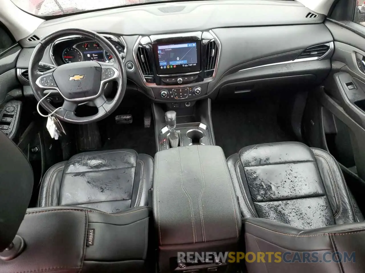 8 Photograph of a damaged car 1GNERHKW0MJ235033 CHEVROLET TRAVERSE 2021